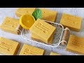 橘香家事皂DIY - how to make the kitchen bar soaps with orange oil and a lot of soap scraps - 手工皂