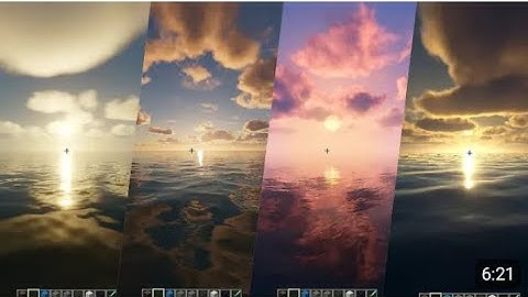 [4K] Top Minecraft Shaders | Best 10 Shaders Comparison | BSL, Continuum, Pr Luma, SEUS, Voyager 