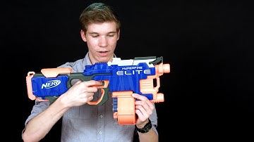 Nerf Elite Hyperfire Review and Shooting