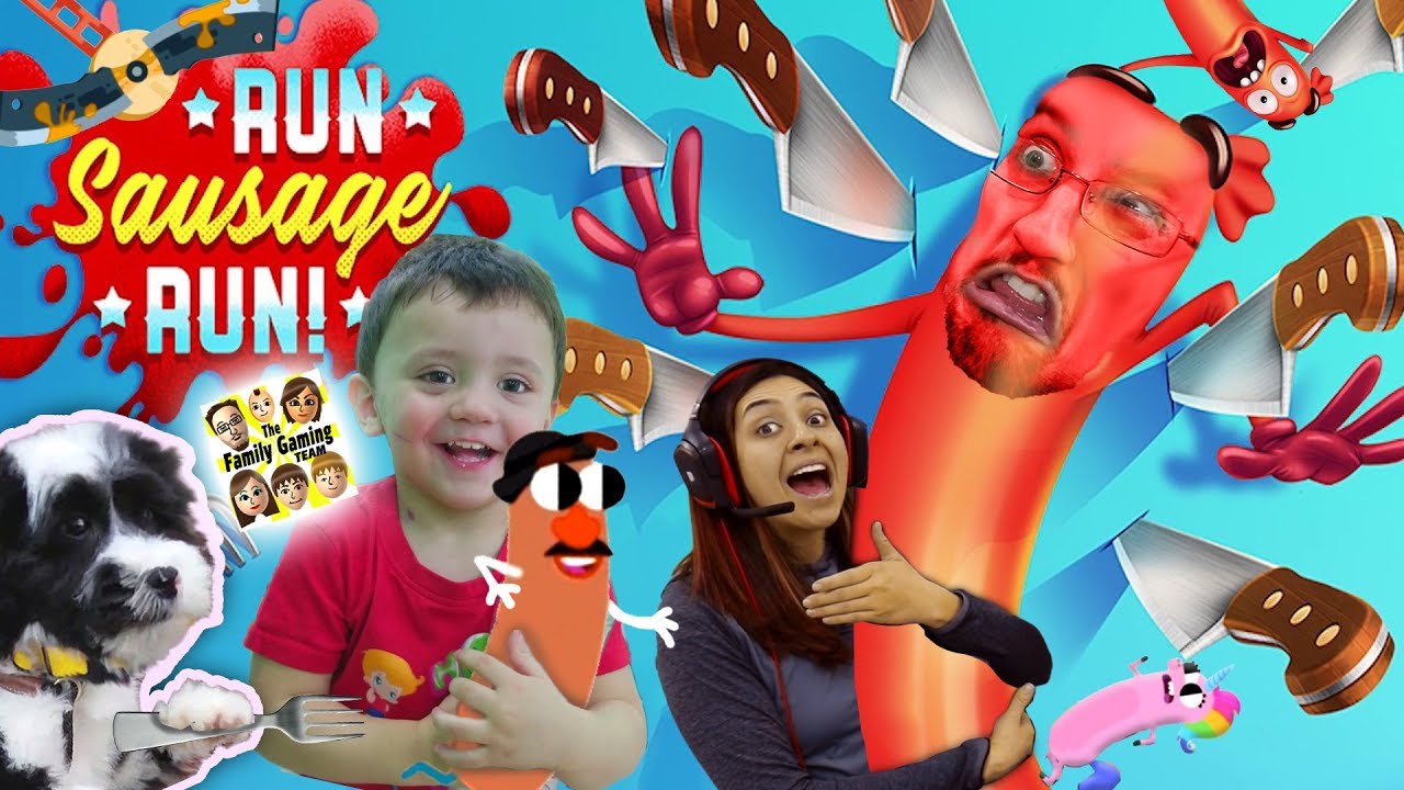 Run Sausage Run Unicorn Food Mr Potato Head Dude