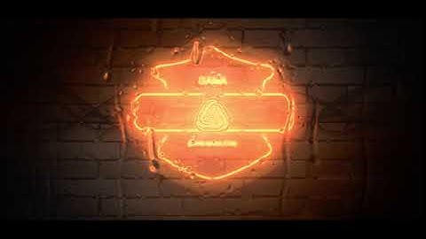 | Logo Animation | YouTube Intro 5. Rain Neon | Logo Animation | Motion Graphics