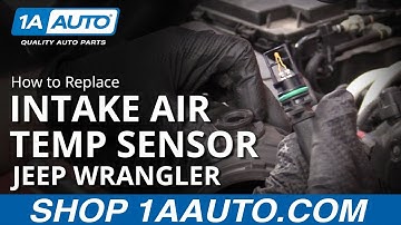 How to Replace Intake Air Temp Sensor 06-18 Jeep Wrangler