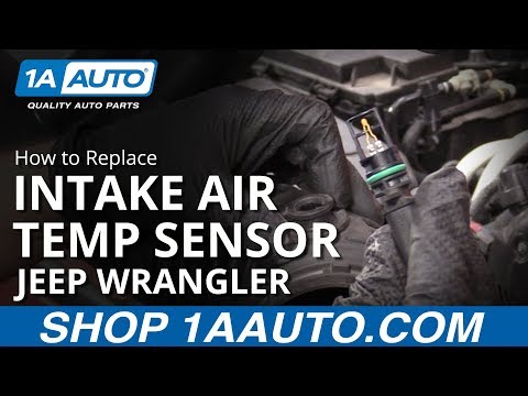 How to Replace Intake Air Temp Sensor 06-18 Jeep Wrangler