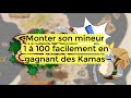 Dofus retro monter son mineur facilement lvl 100 en gagnant des kamas