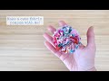 Easy Fabric Pompoms Tutorial!