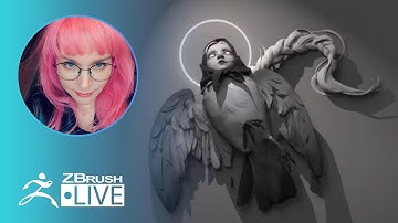 [EN & RU] How to Sculpt Without Concept and Survive - Alina Ivanchenko - ZBrush 2021