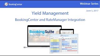 Webinar: Yield Management - BookingCenter and RateManager Integration