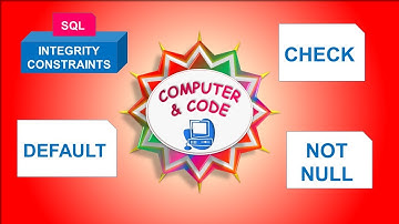 Check | default | not null | Integrity constraints