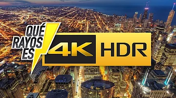 ¿Es HDR lo mismo que 4K?