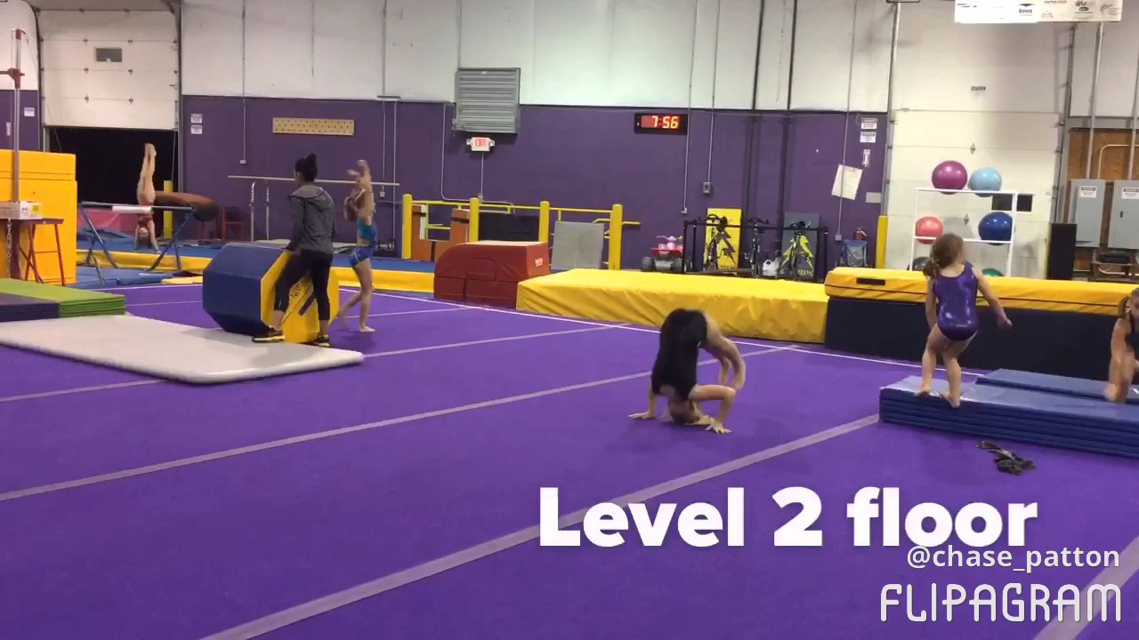 Gymnastics Levels 2 5 Skills Youtube