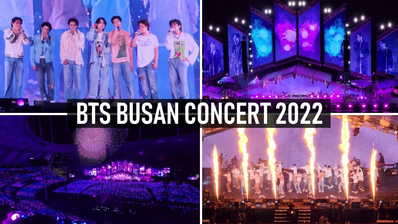 Bts Busan Concert 2022 [Fancam/Vlog] Full Bts Yet To Come In Busan - Youtube