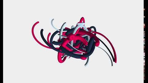 3D Lissajous Curves Noise WEBGL