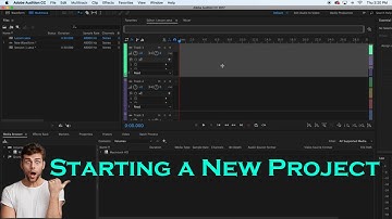 Starting a New Project | Adobe Audition CC Tutorial |By- Jaahid khan