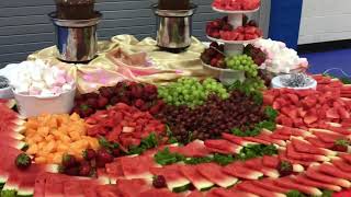 Chocolate Fountain & Fruit Fuente De Chocolate Y Fruta