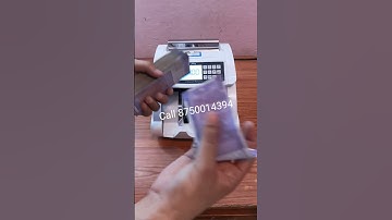 #shorts how to work Godrej Currency Counting Machine #howto #work #cashcountingmachine