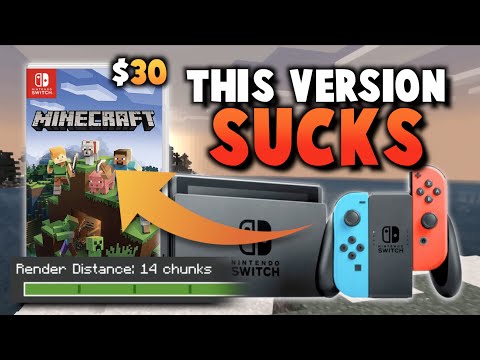 DON&rsquo;T Play Minecraft on Nintendo Switch