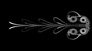 Leapfrogging vortices (B&W)