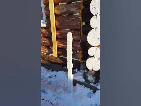 Посох деда мороза почти готов. Жизнь в деревне. - YouTube