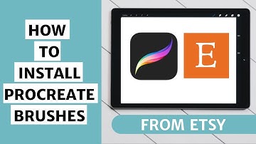 How To Download Procreate Brushes From Etsy