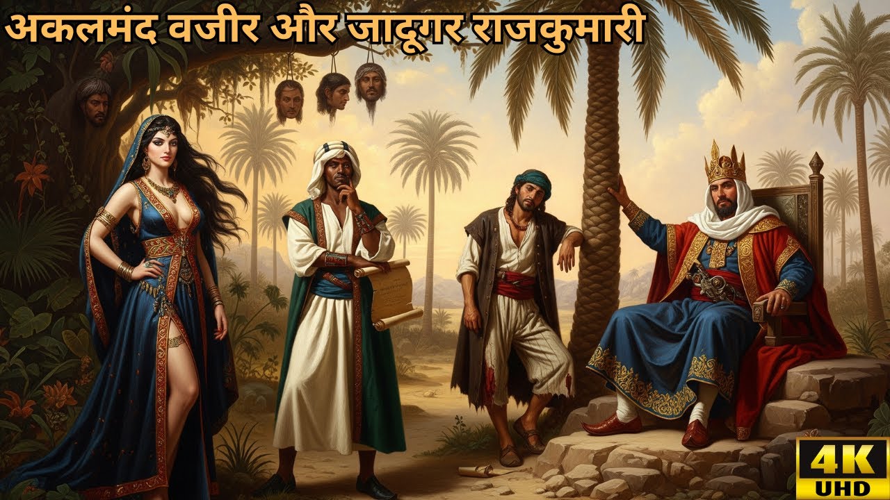 अकलमंद वजीर और जादूगर राजकुमारी का अजीब किस्सा | रोमांचक हिंदी कहानी | #HindiStory #MagicalStory