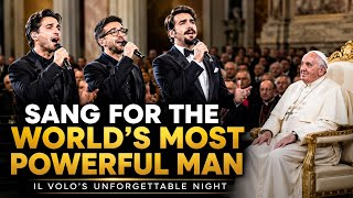 La notte in cui Il Volo si è esibito per la persona più potente del mondo