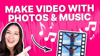 How to Create a Video with Pictures & Music in 5 Minutes! ⌚