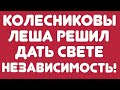 КОЛЕСНИКОВЫ// ЛЕША РЕШИЛ ДАТЬ СВЕТЕ НЕЗАВИСТМОСТЬ! // ОБЗОР СТРИМА//