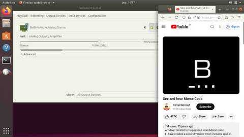 Morse decoding under Linux with PYPYMORSE