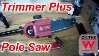 Trimmer plus chainsaw attachment Clearance