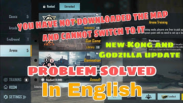 Pubg mobile|You have not downloaded the map and cannot switch to it problem solved|Ak.music