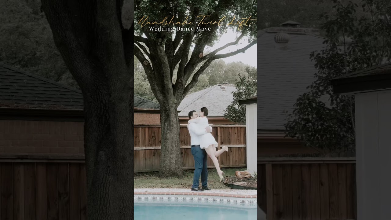 Wedding Dance Move #7 | Handshake Twirl Lift