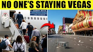 Tourists Are Leaving Vegas — Hotels & Casinos Left EMPTY, Tents Take Over the Streets