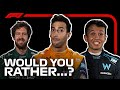 Peak Senna Or Peak Schumacher? Would You Rather With F1 Drivers!