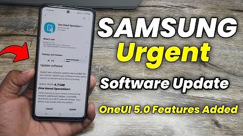 Samsung Urgent software Update Available For All Devices | A51 A52 A52S A71 A31 A32 M21 M31 M51 F62