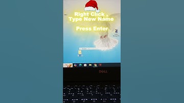 How to rename folder in computer ? | #computer #PC #asmr #tricks