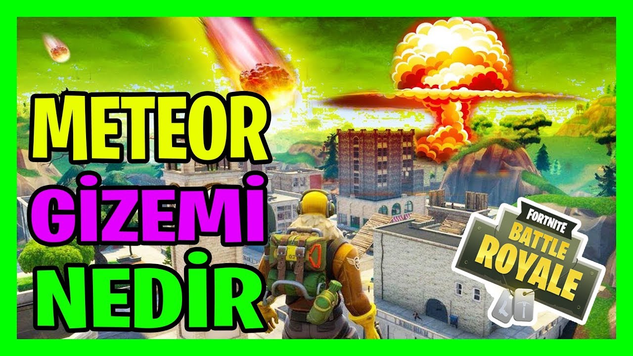 METEOR NE ZAMAN DÜŞECEK? (Fortnite Battle Royale Gameplay ...