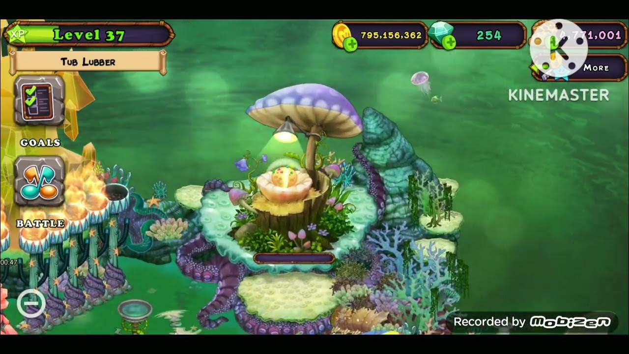 How to Breed Rare Fwog(Water Island)My singing monsters YouTube