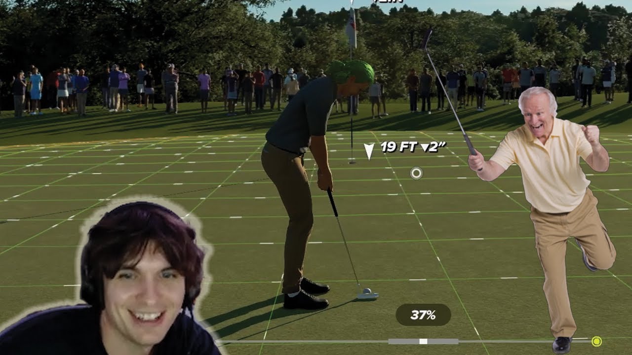 Alex Plays Golf With a 67 Year Old