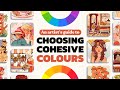 How to choose cohesive colours for your artwork   colour theory  colour palette tips