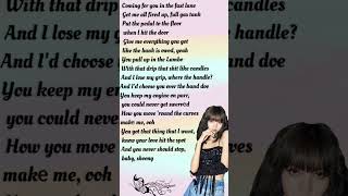 shoong lisa part #shorts #shoong #teayang #lisa #blackpink #rap #lyrics