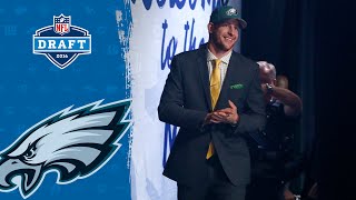 No. 2 pick carson wentz shares how excited he is to be a philadelphia
eagle.