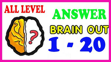 #BRAIN_OUT. BRAIN OUT Walkthrough LEVEL 1 to 20.Android/iOS Games Walkthrough