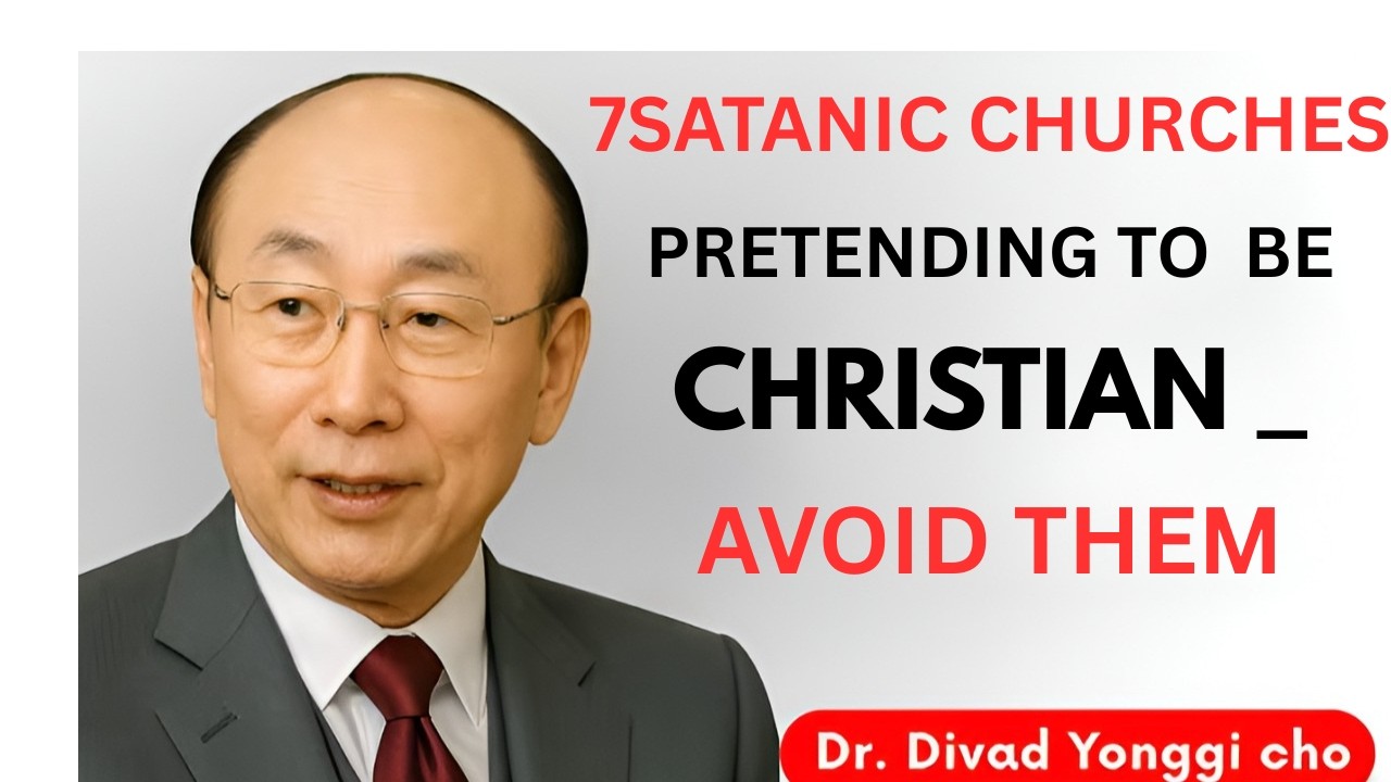 7 SATANIC CHURCHES PRETENDING TO BE CHRISTIAN AVIOD THEM