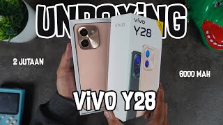 DESAIN TRENDI & BATERAI BESAR !! || UNBOXING VIVO Y28