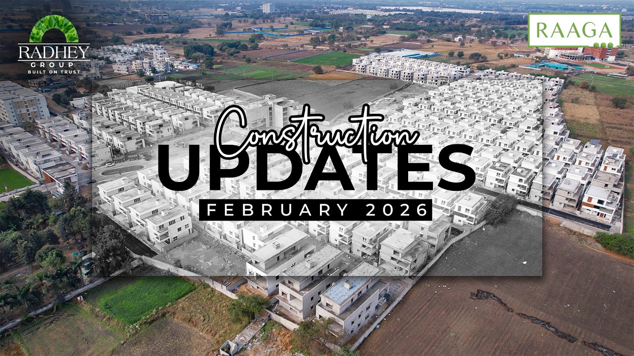Radhey Raaga | Construction Update Feb 2026 | Villas Ready for Handover