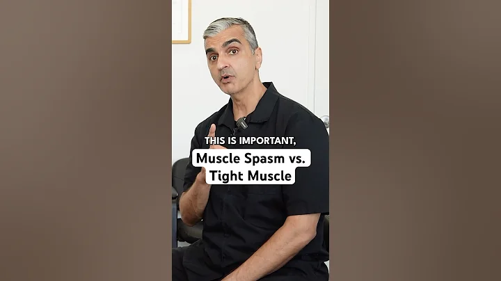 What to do for a muscle spasm versus a tight muscle?#shorts