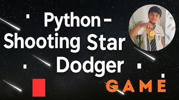 Python - Shooting Star Dodger | Kids Beginner-Friendly Python Game Tutorial