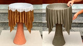 Ideas From Cement and Fabric Are Very Unique  Creative And Simple