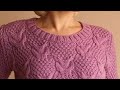 #غرز تريكو/ غرزة البلوزة...New knitting  pattern