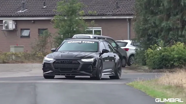 1052hp audi rs6 avant c8 stage x mms power division revs drag racing accelerations